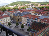 Blick vom Turm der Stadtkirche