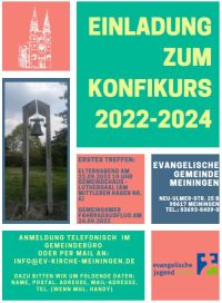 ★ © Aaron Rogge | Einladung zum Konfikurs 2022 - 2024