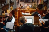 Empore Stadtkirche Weihnachten