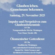 Plakat Ökumenetag 2025