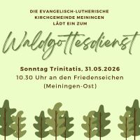 Plakat Waldgottesdienst 2026